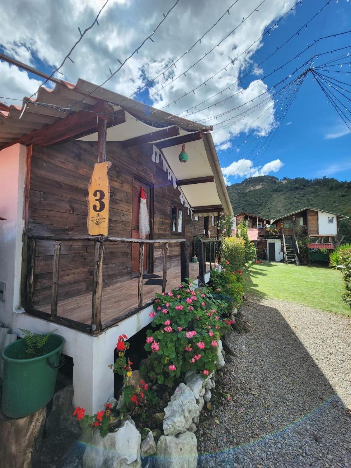 Hospedaje Las Cabanas Monguí Exterior foto