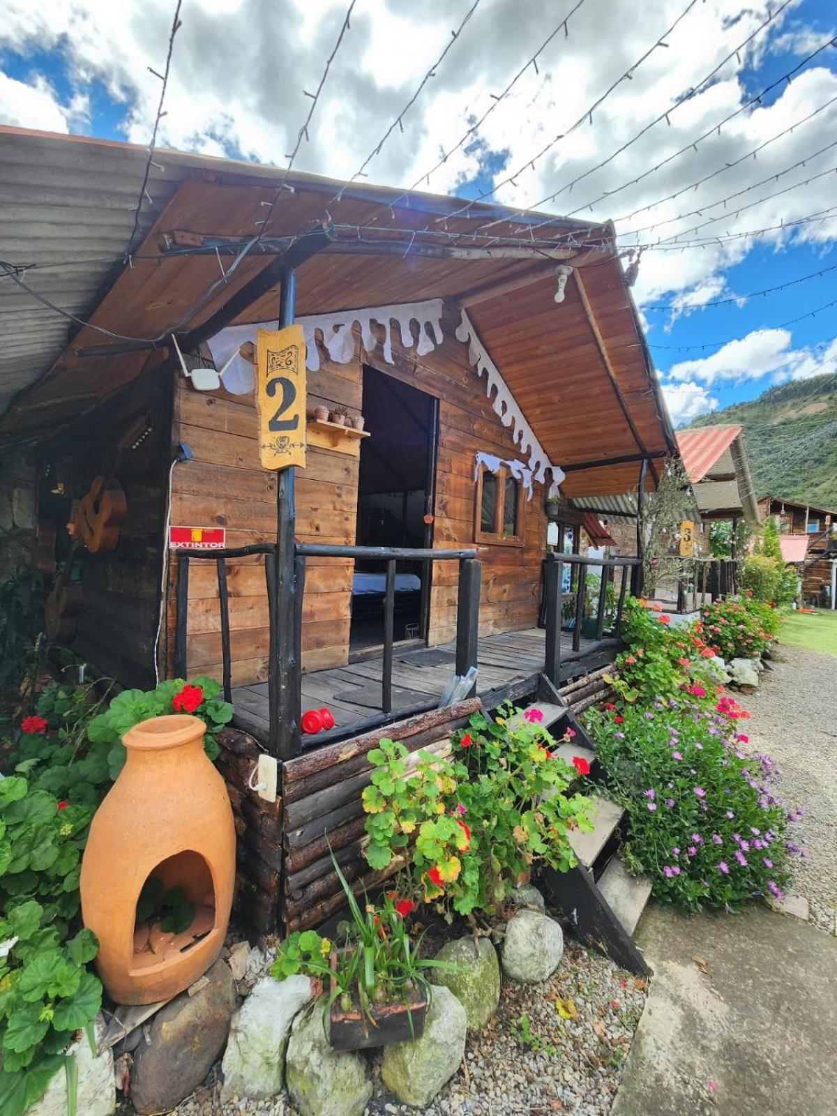 Hospedaje Las Cabanas Monguí Exterior foto
