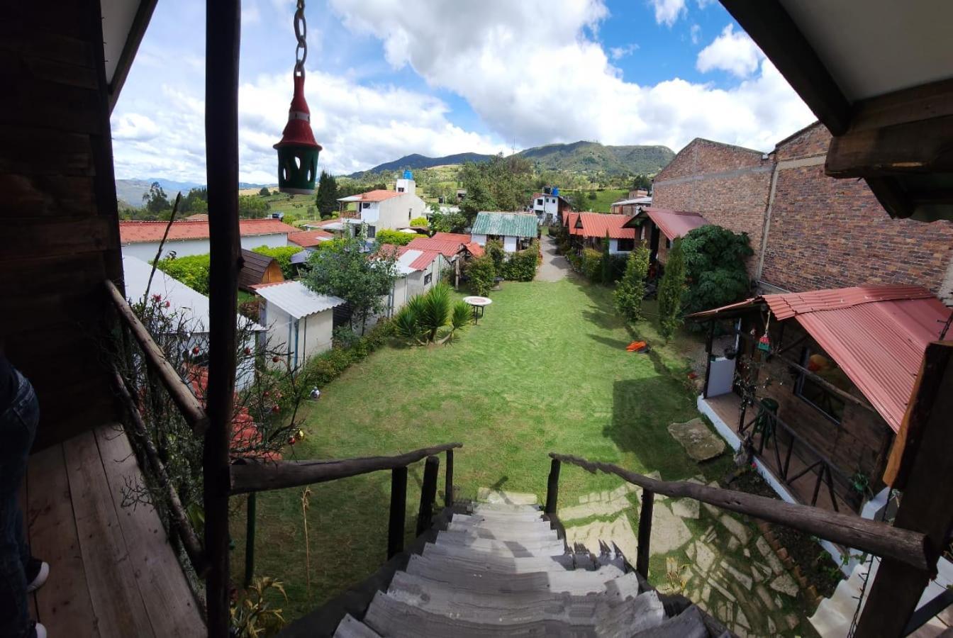 Hospedaje Las Cabanas Monguí Exterior foto
