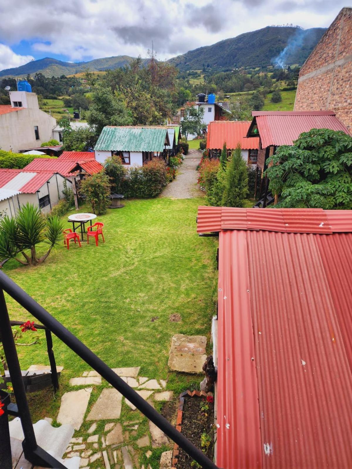 Hospedaje Las Cabanas Monguí Exterior foto